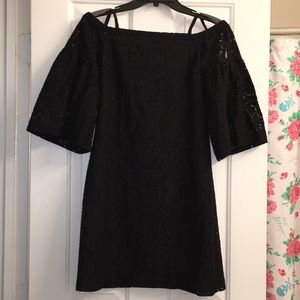 Lace Cold Shoulder Dress